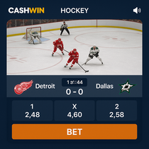 CashWin - Hockey Betting - Czech Extraliga